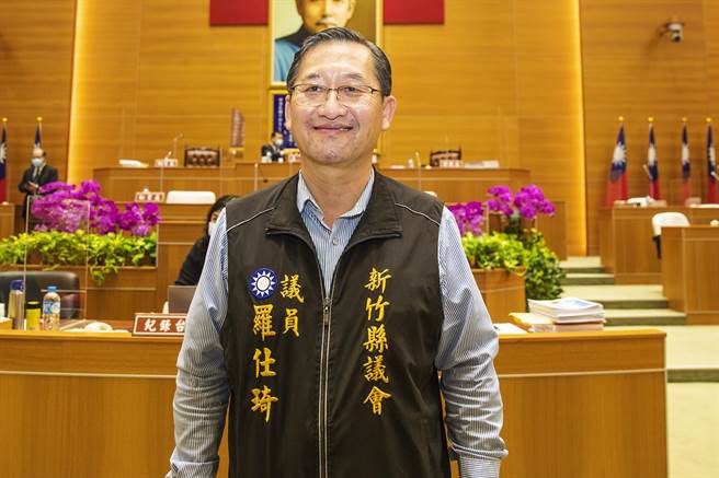 关西镇5月底选举人口余数应不会被竹北市超越，现任县议员罗仕琦将能获国民党提名。（罗浚滨摄）