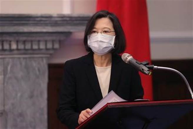 蔡英文总统(资料照片)