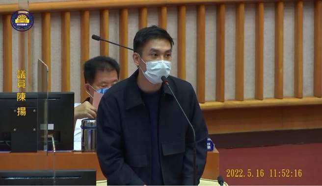 屏县府针对防疫仅编列50万余元，屏县议员陈扬质疑，根本不够。(摘自陈扬脸书)