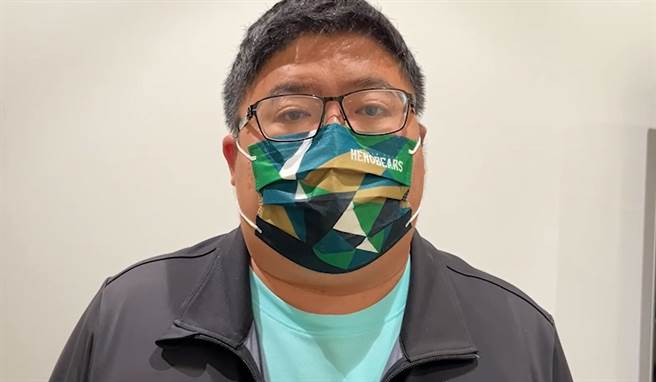 民進黨立委蔡易餘今（16日）表示，前陣子快篩劑確實有匱乏、不足，這樣的說法不禮貌。（蔡易餘國會辦公室提供）