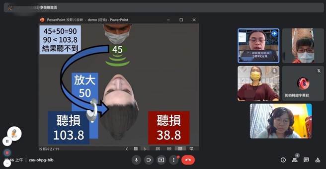 透过专业团队进行视讯评估，了解单侧听损者在职场遇到的工作困难及需求，协助打造更友善职场。（中彰投分署提供／谢琼云台中传真）