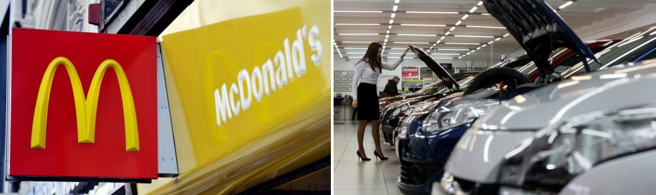 麥當勞、雷諾汽車相繼退出俄羅斯市場，對俄國的影響有多少還需觀察。(圖/路透社)