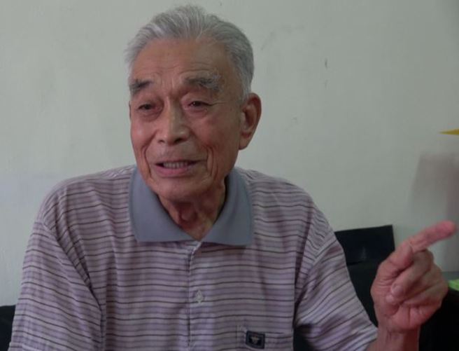 罗添福先生（蔡志坚摄）