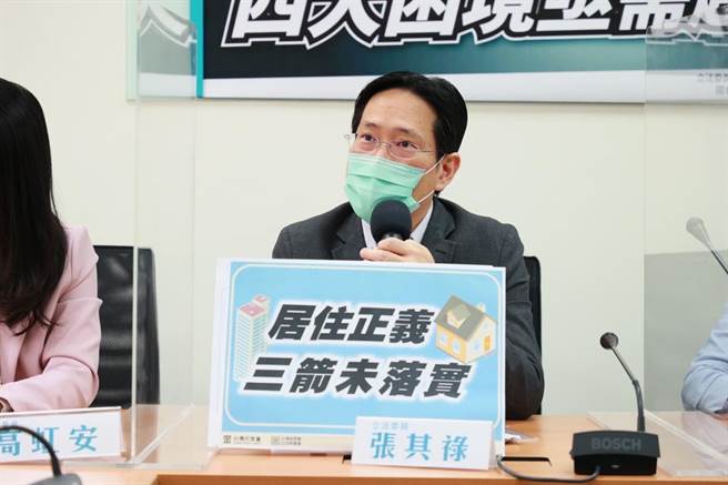 民眾党团干事长张其禄。（民眾党团提供）