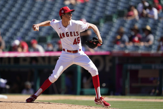 天使队中继投手贺盖特。（美联社资料照）