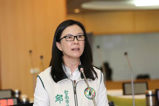 台南市议员邱莉莉。（本报资料照片）