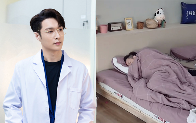 張藝興疫情期間在綜藝節目中發燒，讓網友質疑為什麼不送醫檢查。（圖／微博）