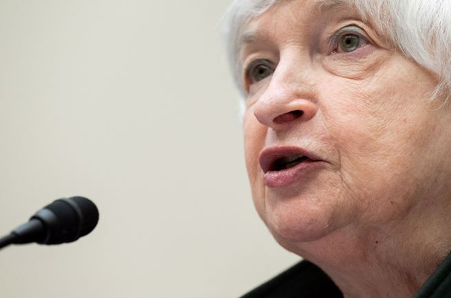 美国财政部长叶伦（Janet Yellen）。(图／路透社)