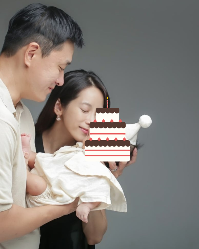 原以為趙敏雅(中)嫁給CEO老公(左)會有幸福婚姻，想不到卻是地獄的開始。(圖/趙敏雅 IG)