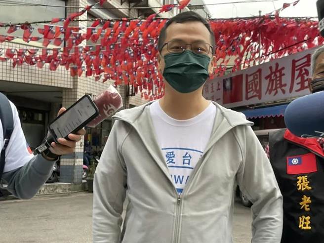 外传蓝营金主力拱韩国瑜出战选桃园市长，罗智强对此回应给予尊重和祝福。(吕筱蝉摄)