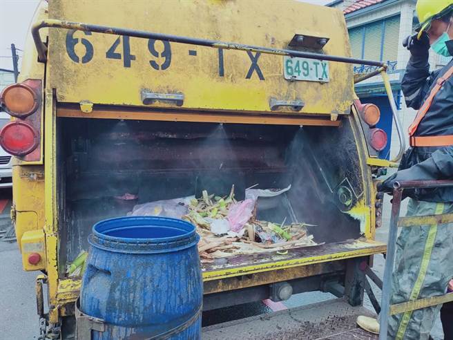 花莲县垃圾车管理系统「乐圾通」APP，重新优化改善今上线，提供更准确到点时间。（花莲环保局提供／王志伟花莲传真）