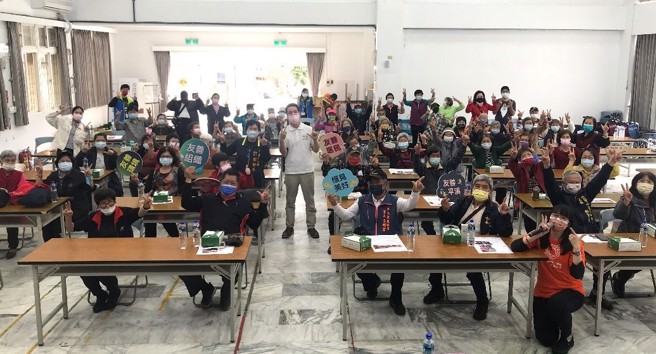 平溪区失智友善训练。（图/新北市政府卫生局提供）
