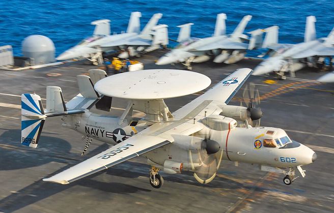 E-2D鹰眼预警机。（摘自美国海军官网）