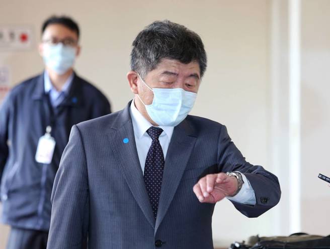 陳時中。（王英豪攝）