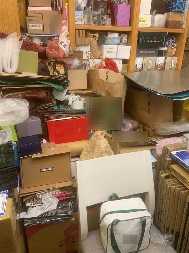 嫌犯盗刷购买许多星巴克商品。（翻摄照片／林郁平台北传真）