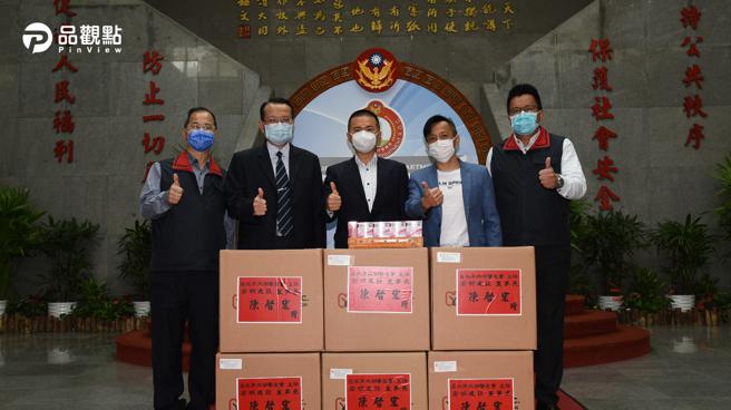 品观点│不用抢! 宏明建设董座捐北市警上千支快筛 补足前线员警需求│健康