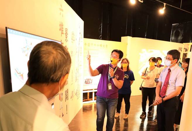 5月18日是国际博物馆日，也是国中会考前夕，客委会特在六堆客家文化园区推出「文青雁行-六堆文教与三进士」特展。（谢佳潾摄）
