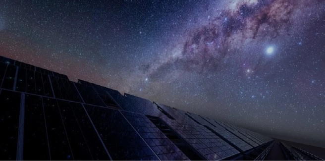 以后太阳能板在晚间可能以白天的十分之一的功率少量发电。(图/shutterstock)