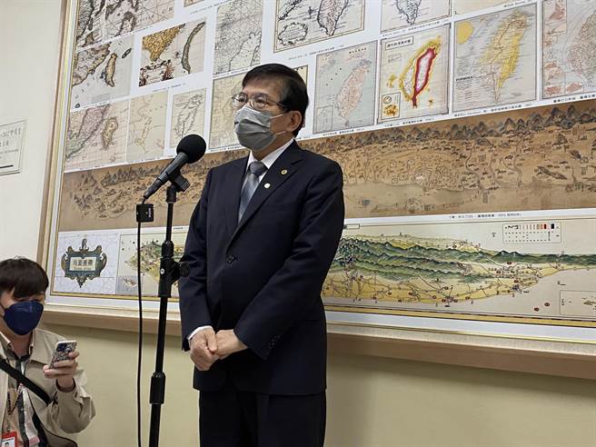 交通部长王国材。（陈佑诚摄）