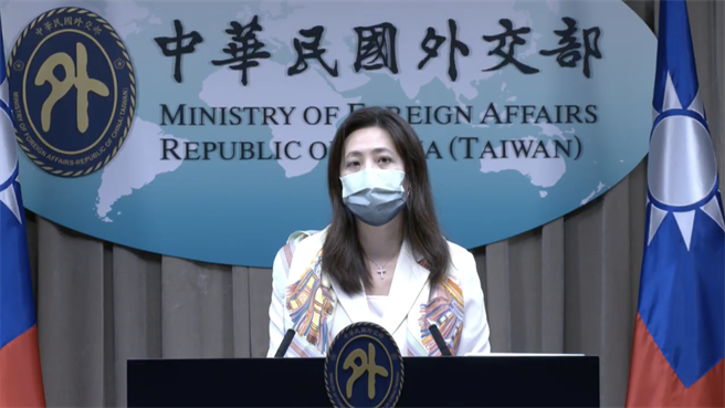 外交部发言人欧江安今天表示，我方评估他世卫组织（WHO）没有要回应国际社会对我的强劲支持，对此我方表达遗憾和不满。（取自外交部直播）
