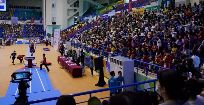 体操竞赛示意图(路透社资料照)