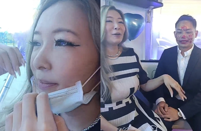 Makiyo親友大整小金。（圖／翻攝自Makiyo new 川島茉樹代臉書）