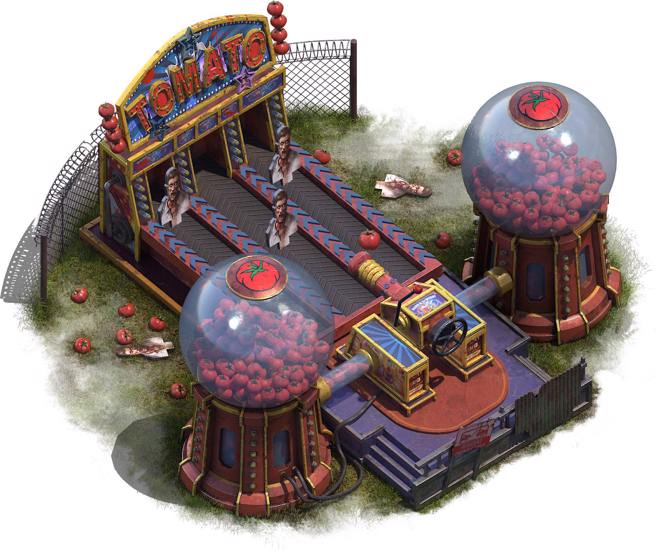 番茄主城以及番茄装饰物