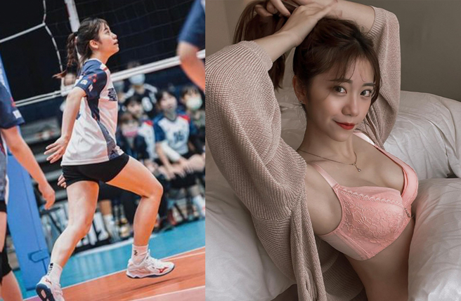 PTT表特板有网友贴出「北商女排」排球女神照片，被网友夸又正又强。（图／sandy33_916 Instagram）