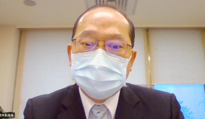 金管会银行局副局长林志吉。（视讯截图）