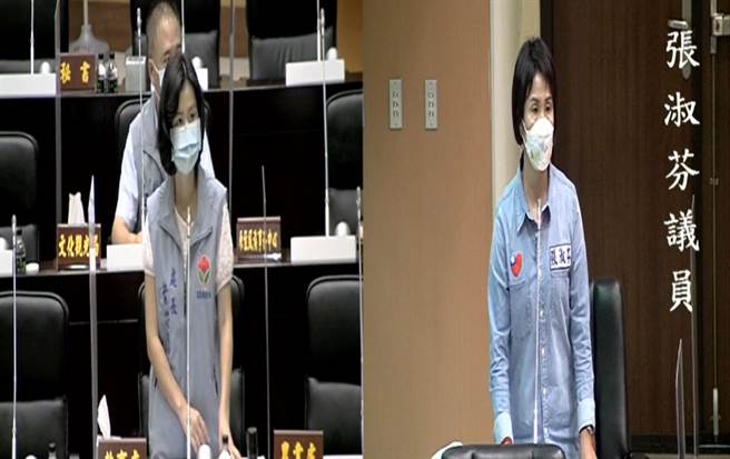 县议员张淑芬盼望县府能多补助营养午餐费用。（翻摄照片／李京升苗栗传真）