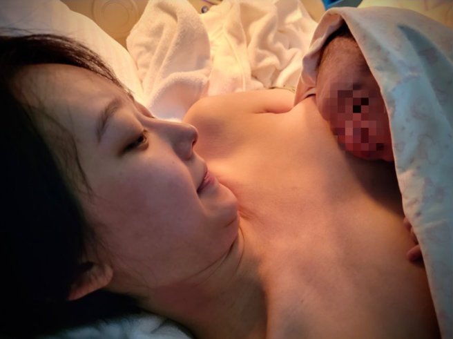 孟耿如今晚发文透露已平安卸货。（图／FB@孟耿如）