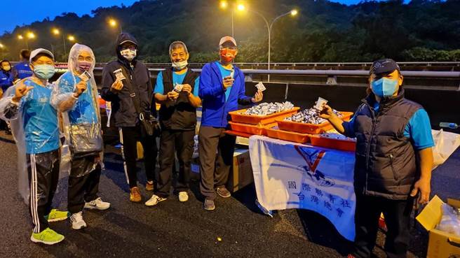 國際聯青社成立以來對公益活動很支持。（吳玉山提供）