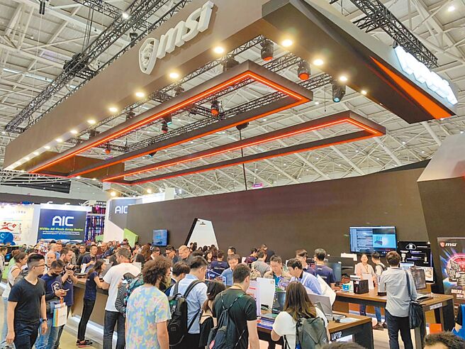 2022全球遊戲市場有望突破2千億美元，電競與元宇宙將成COMPUTEX 2022亮點產品趨勢之一；圖為2019年COMPUTEX活動照片。圖／TCA提供