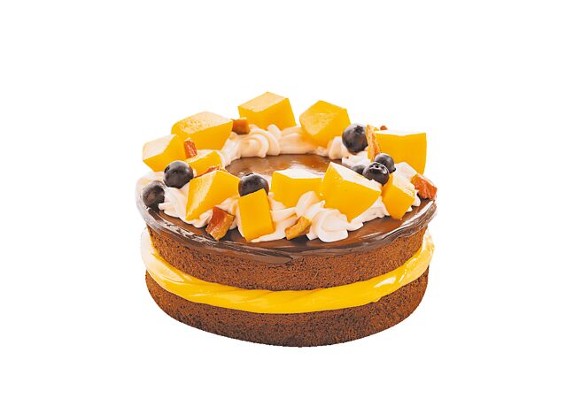 BAC「鮮芒果礦石蛋糕」夯賣，預期今年銷量可比去年提升最高4成。（BAC提供）