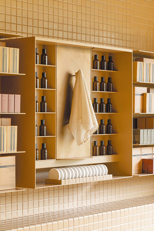 藏香柜与试香空间也颇受品牌粉丝欢迎。（Aesop提供）