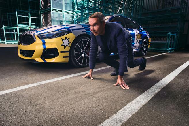 BMW攜手當代藝術大師Jeff Koons一同挑戰藝術品的創作極限，融合跑車充滿力量以及流行藝術的靈魂，激盪出全新火花。（汎德提供）