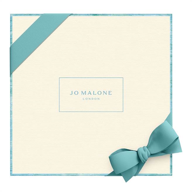 Jo Malone London英伦遨游系列限量包装与缎带。（Jo Malone London提供）