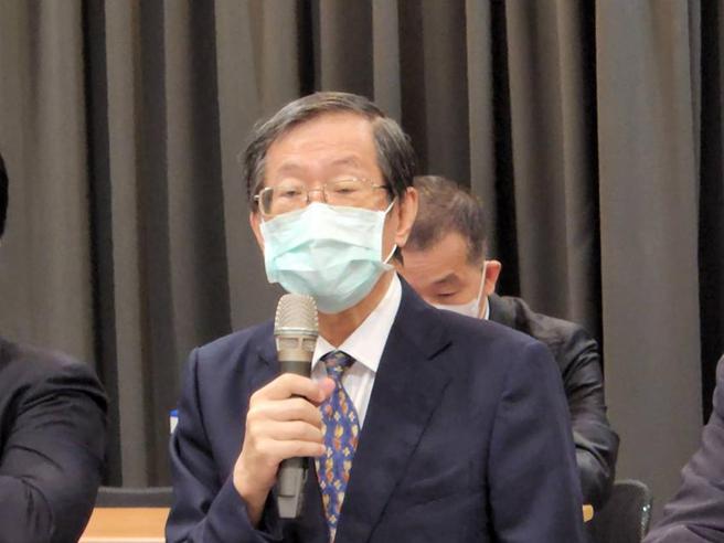 （慧洋董事长蓝俊升今日主持股东会，通过配发现金股利5.5元。图／邱莉玲）