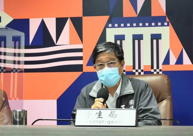 桃园市卫生局长王文彦分析，下周、下下周将是疫情高峰。（桃园市新闻处提供）