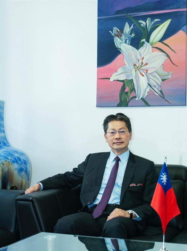 驻拉脱维亚代表李宪章。（驻拉脱维亚代表处提供）