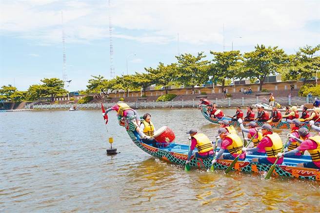 疫情攀高峰  鹿港國際龍舟錦標賽、龍舟拔河錦標賽和親子體驗宣布停辦了。（本報資料照片／吳敏菁彰化傳真）