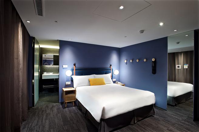 捷絲旅台北西門館「花in台北」2022竹子湖繡球花季優惠住宿專案，入住豪華客房每晚2000元起。（捷絲旅提供）