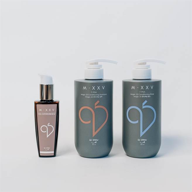 W.SHOW副牌MXXV髮品系列。（MXXV提供）