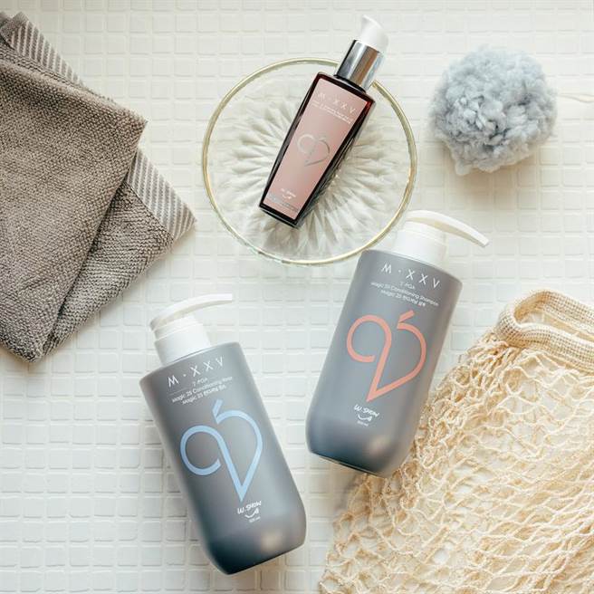 W.SHOW副牌MXXV髮品情境。（MXXV提供）