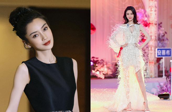 Angelababy日前带儿子小海绵出游，却遭到批评都在滑手机。（图／微博）