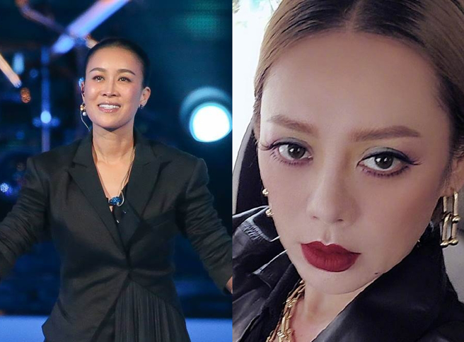 那英是《乘风破浪的姐姐》第二季总冠军，寧静则是第一季总冠军。(图/ 取自中时资料库、摘自寧静微博)