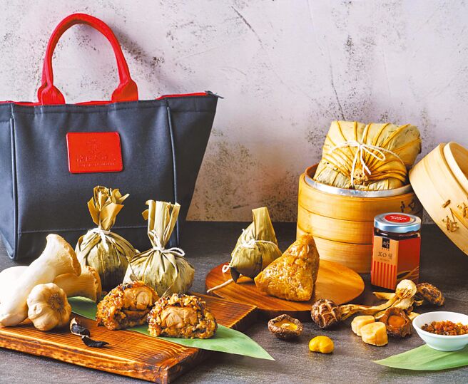 台北神旺大飯店端午禮十分豐盛。（台北神旺大飯店提供）