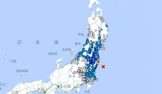 日東北爆規模5.8強震 新幹線一度停駛