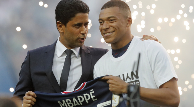 法國巨星姆巴佩終於確定了未來動向(美聯社)