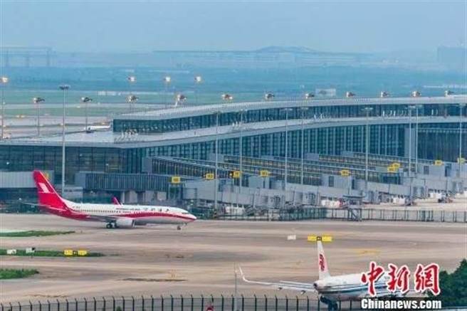 5月20日浦东机场共保障货班起降175架次，货邮输送量7918吨，货班货量均已回升至常态水准8成。(中新社)